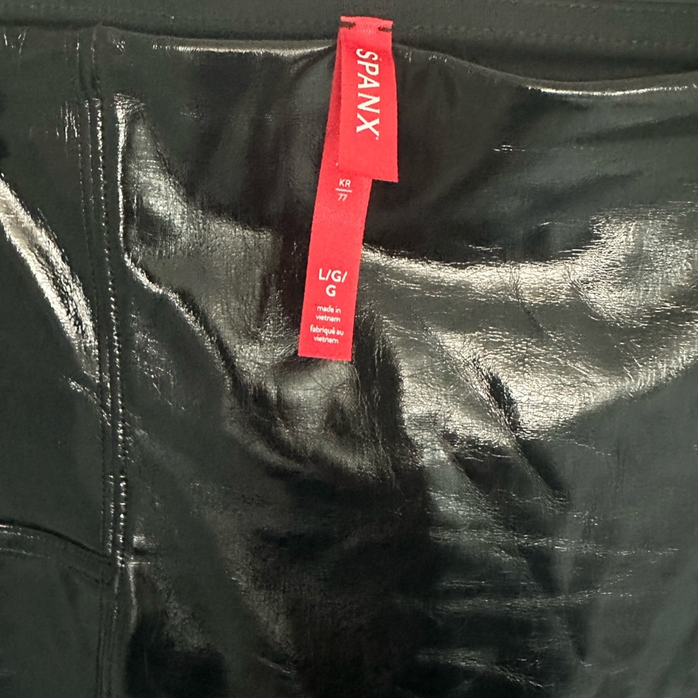 SPANX Elastane Black Leggings